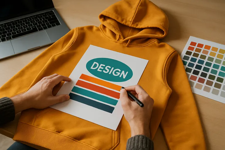 Ontwerp en plaatsing van de bedrukking